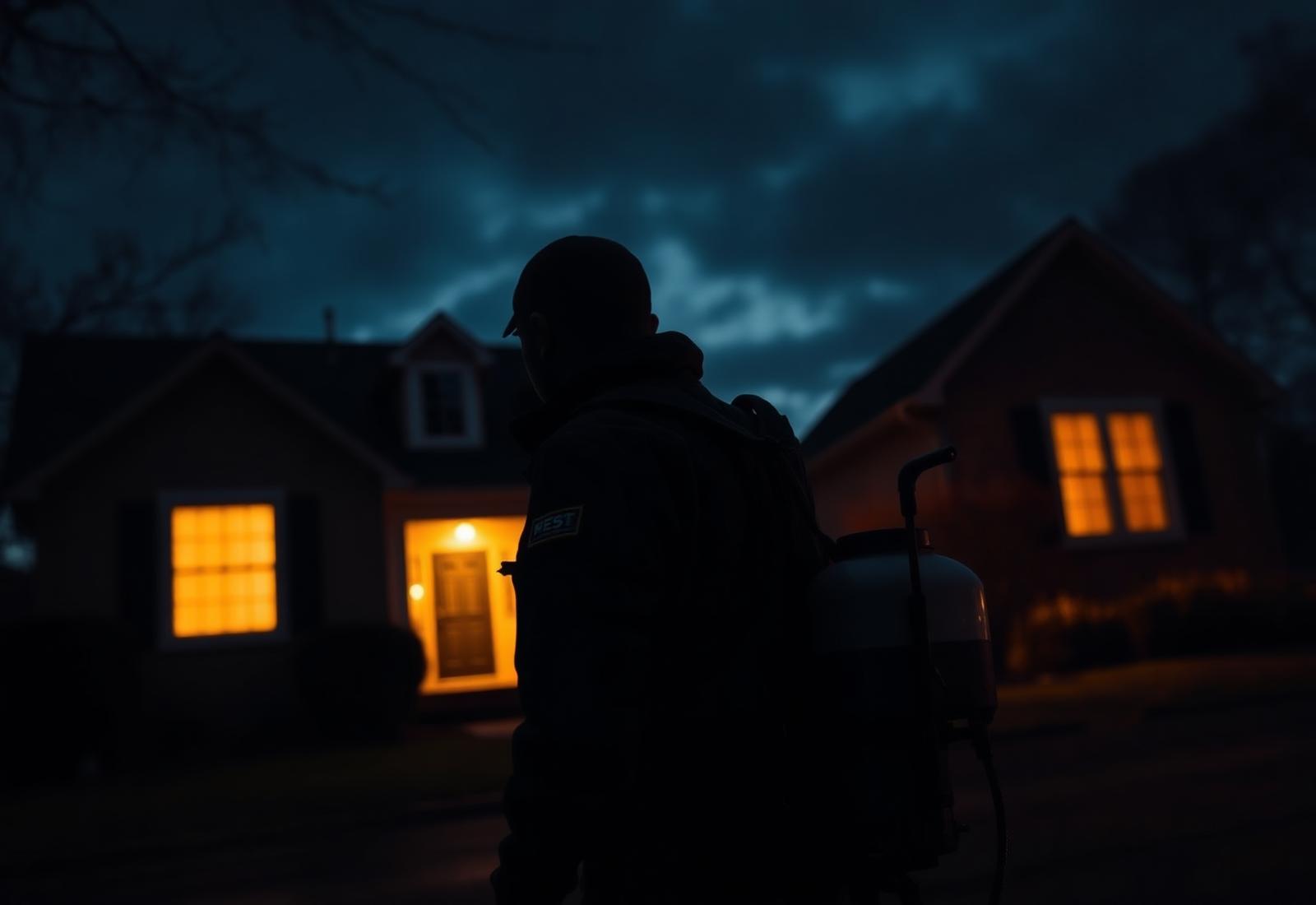 Professional pest control technician serving Northeast Ohio